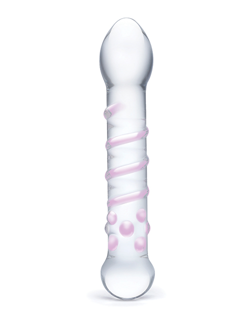 Order Glas Spiral Staircase Full Tip Glass Dildo online