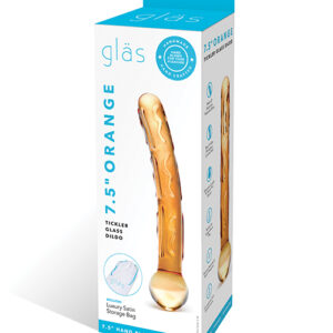 Shop Glas Tickler Dildo - Orange online