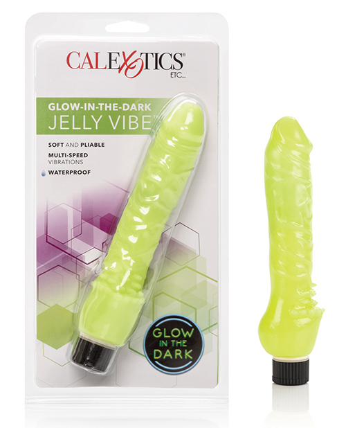 Shop Glow In The Dark 7" Jelly Penis Vibe online