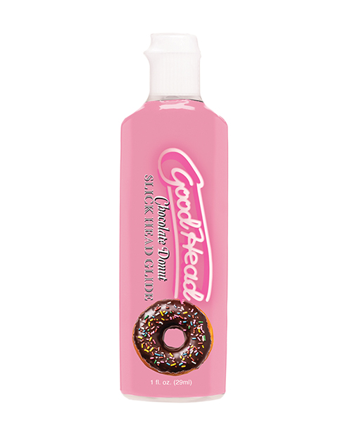 Shop GoodHead - Chocolate Donut Blowjob Set Includes Stroker & Slick Head Glide - 1 oz Bottle Choc.