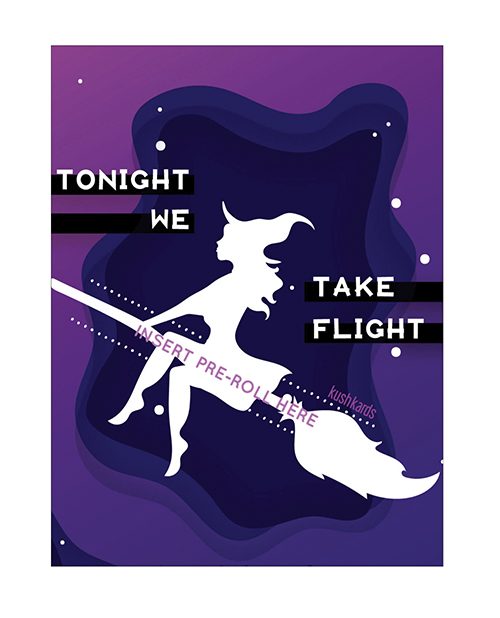 Shop Halloween Take Flight Greeting Card w/Matchbook online