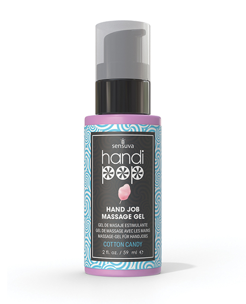 Shop Handipop Hand Job Massage Gel - 2 oz Bottle Cotton Candy online