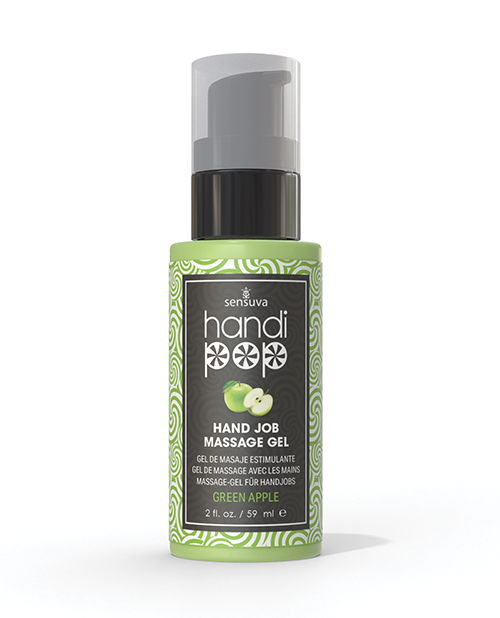 Shop Handipop Hand Job Massage Gel - 2 oz Bottle Green Apple online
