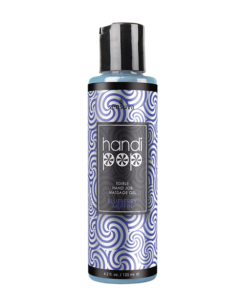 Shop Handipop Hand Job Massage Gel - 4.2 oz Bottle Blueberry Muffin online