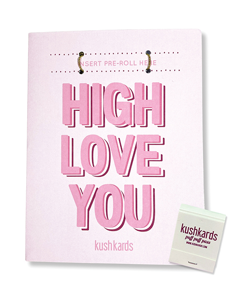Shop High Love You Greeting Card w/Matchbook online
