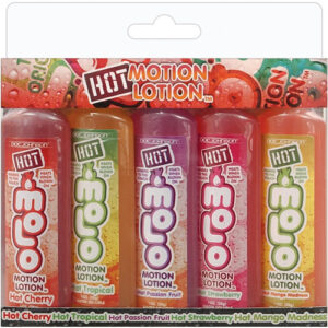 Shop Hot Motion Lotion Kit - 1 oz Asst. Flavors Pack of 5 online