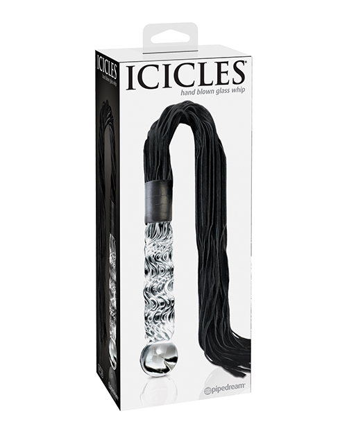 Shop Icicles No. 38 Hand Blown Glass Handled Whip - Clear online