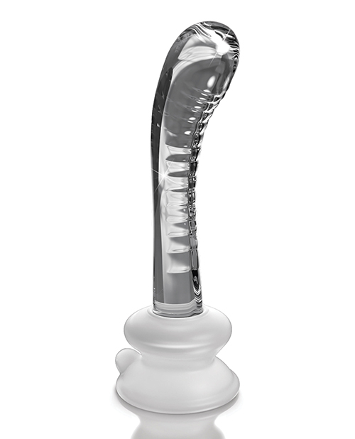 Order Icicles No. 88 Hand Blown Glass G-Spot Massager w/Suction Cup - Clear online