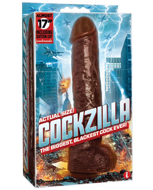 Shop Icon Male Cockzilla - Black online