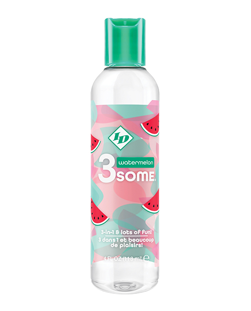 Shop ID 3some 3 in 1 Lubricant - 4 oz Watermelon online