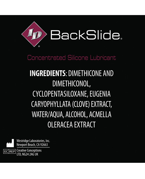 Order ID Backslide Anal Lubricant - 4.4 oz online