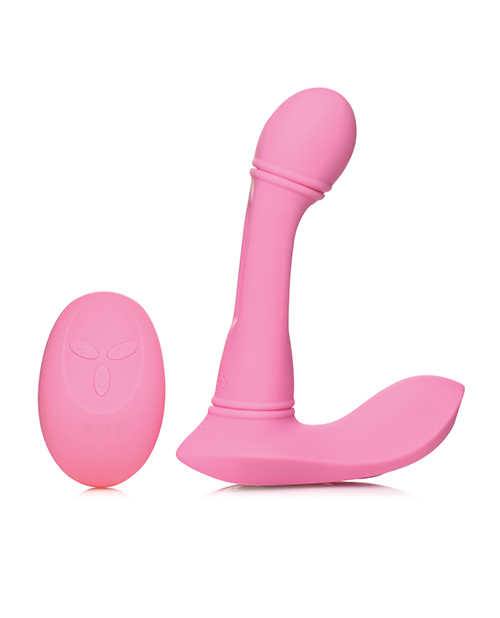 Inmi G-Flick Flicking G-Spot Vibrator w/Remote - Pink for sale