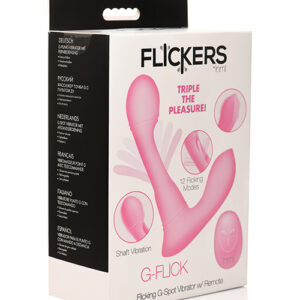 Shop Inmi G-Flick Flicking G-Spot Vibrator w/Remote - Pink online
