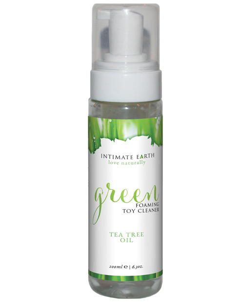 Shop Intimate Earth Foaming Toy Cleaner - 200 ml Green Tea Tree Oil online