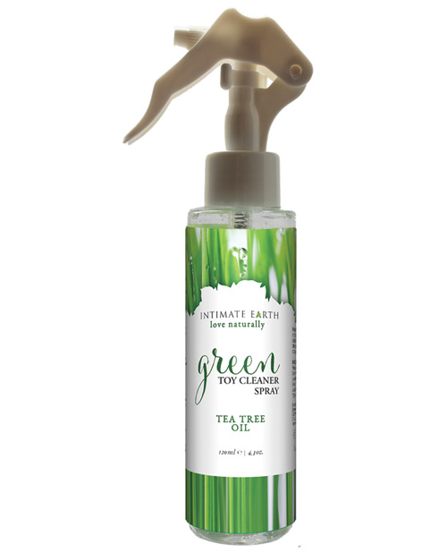 Shop Intimate Earth Toy Cleaner Spray - 4.2 oz Green Tea Tree Oil online