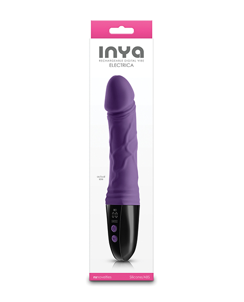 Shop INYA Electrica Phallic Digital Vibrator - Purple online
