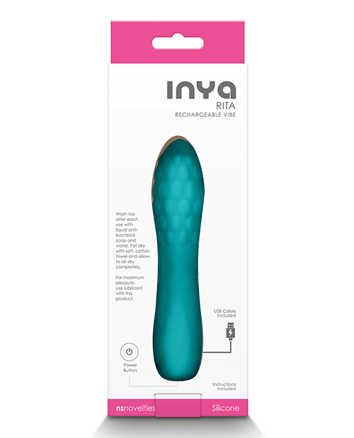 Order INYA Rita Rechargeable Vibe - Teal online