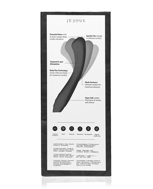 Shop Je Joue Juno Flex G Spot Vibrator - Black