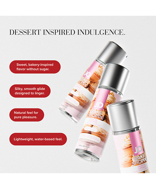JO Bake Shoppe Frosted Cupcake Lubricant - 2 oz for sale