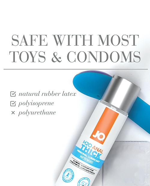 JO H2O Anal Thick - Original Lubricant 4 oz for sale