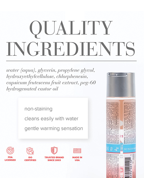 Order JO H2O Anal - Warming Lubricant 4 oz online