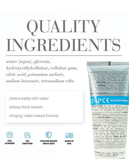 Order JO H2O Jelly - Original Lubricant 4 oz online