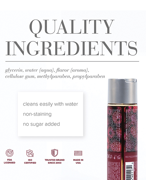 Order JO H2O - Raspberry Lubricant 4 oz online