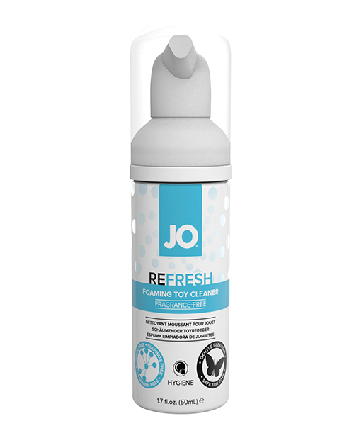 Shop JO Refresh Foaming Toy Cleaner - Fragrance Free Hygiene 1.7 oz online