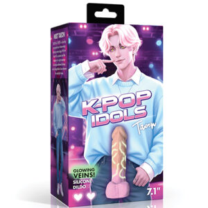 Shop K Pop Idols Taeon Silicone Dildo with Balls online