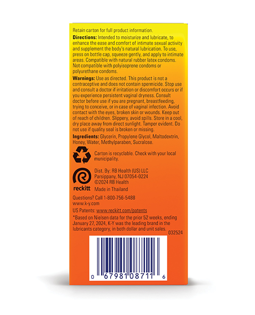 Buy K-Y K-Y Warming Liquid - 2.5 oz