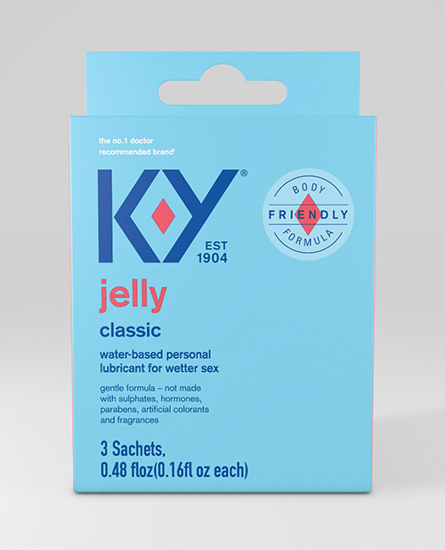 Shop K-Y Water Based Jelly Lube - Pack of 3 Sachet online