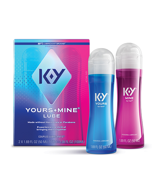 Shop K-Y Yours + Mine Lubrication Combo Pack - 1.69 oz Bottles online