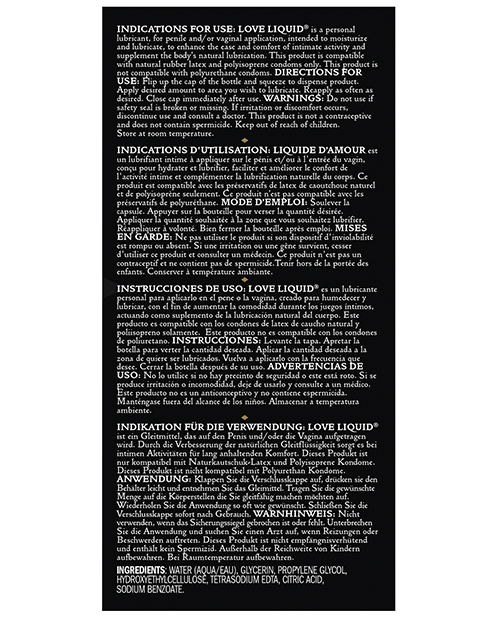 Order Kama Sutra Love Liquid Classic Water Based Lube - 3.4 oz online