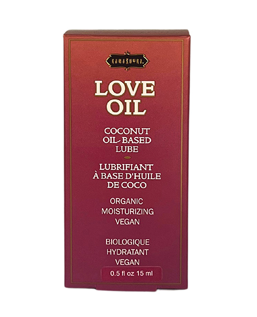 Order Kama Sutra Love Oil Coconut Oil-Based Lube - Mini online
