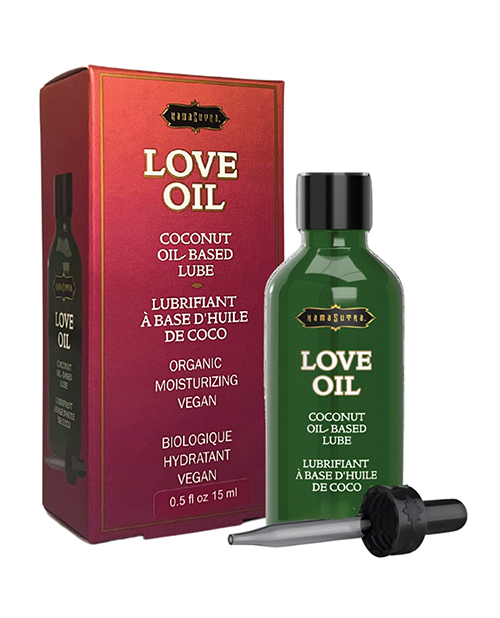 Shop Kama Sutra Love Oil Coconut Oil-Based Lube - Mini online