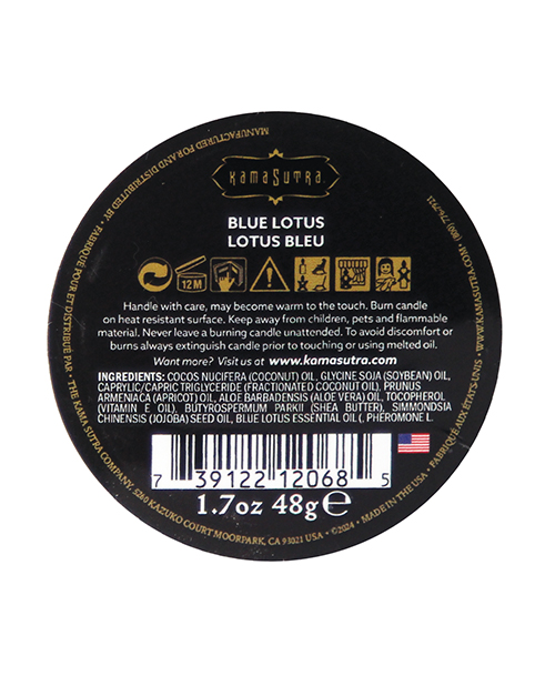 Order Kama Sutra Sex Magnet Massage Candle - Blue Lotus online