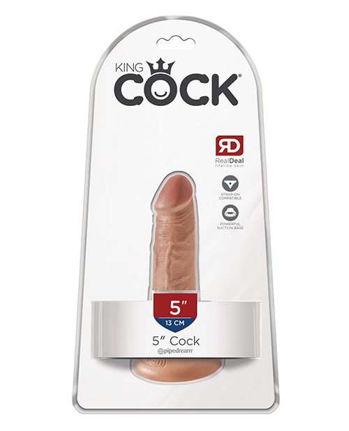 Shop King Cock 5" Cock - Tan online