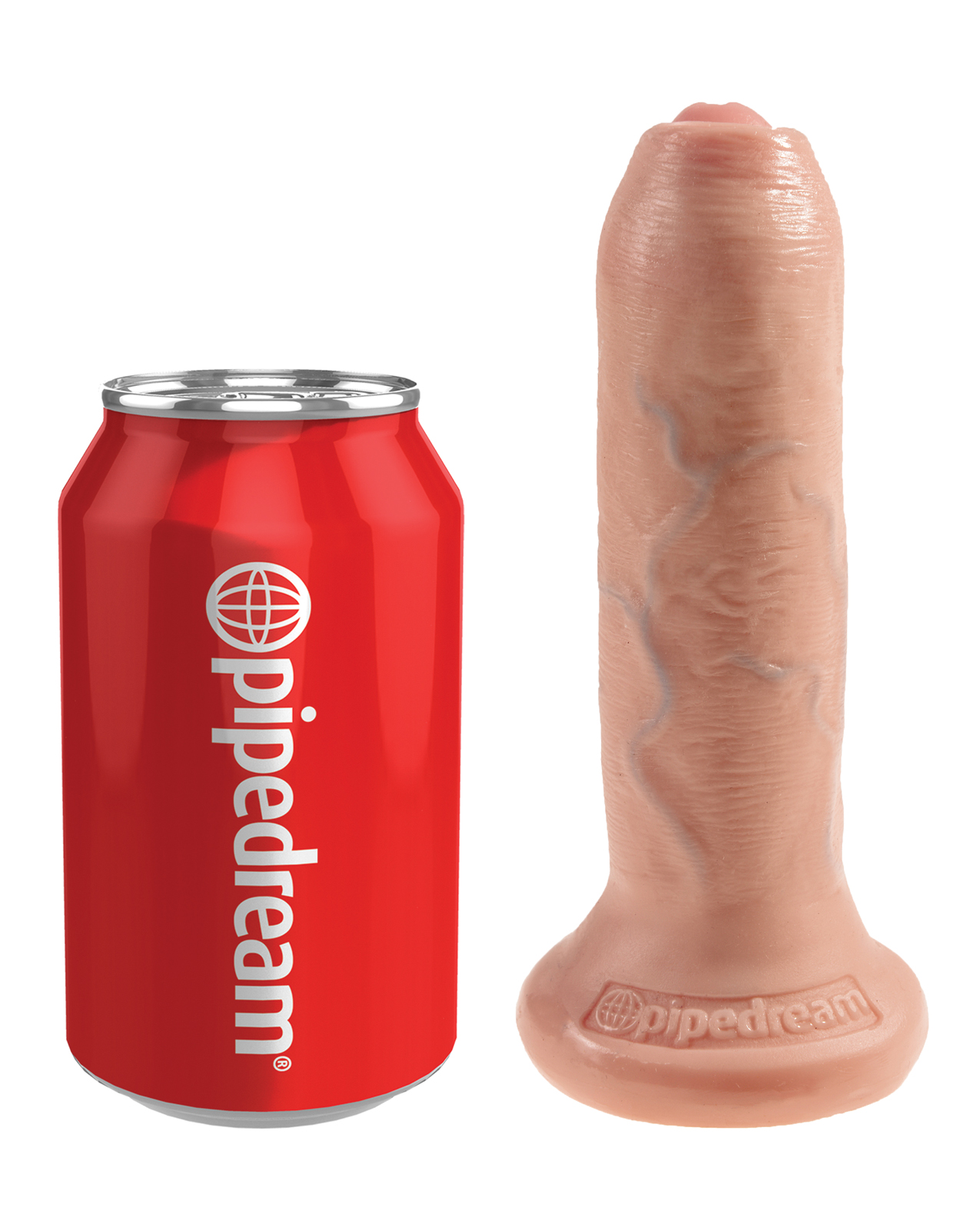 Buy King Cock King Cock 6" Uncut Dildo - Flesh