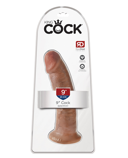 Shop king cock 9" cock - tan online