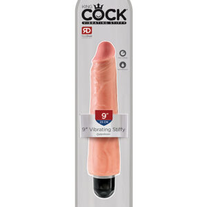 Shop King Cock 9" Vibrating Stiffy - Flesh online