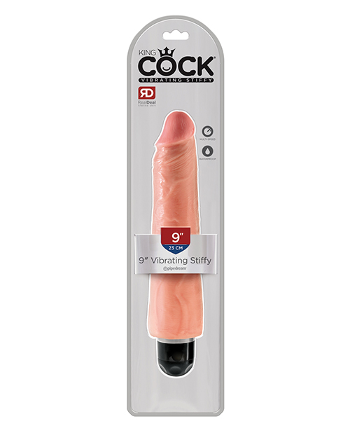 Shop King Cock 9" Vibrating Stiffy - Flesh online