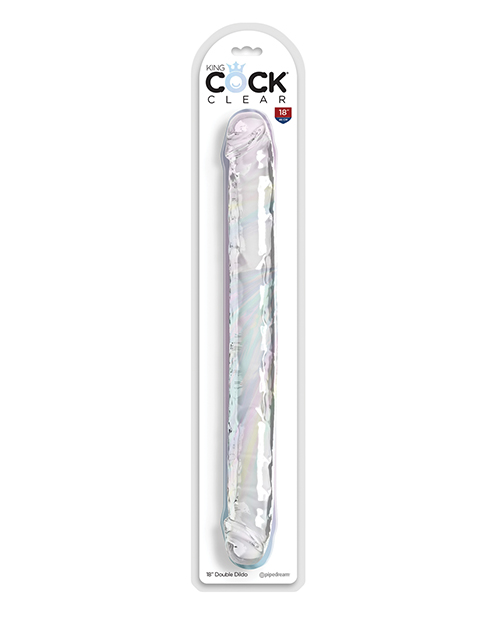 Shop King Cock Clear 18" Double Dildo - Clear online