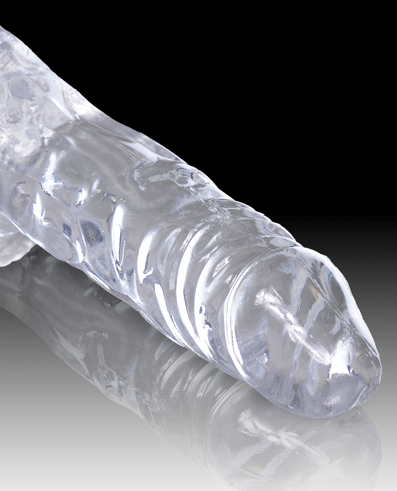 Buy King Cock King Cock Clear 4" Cock w/Balls