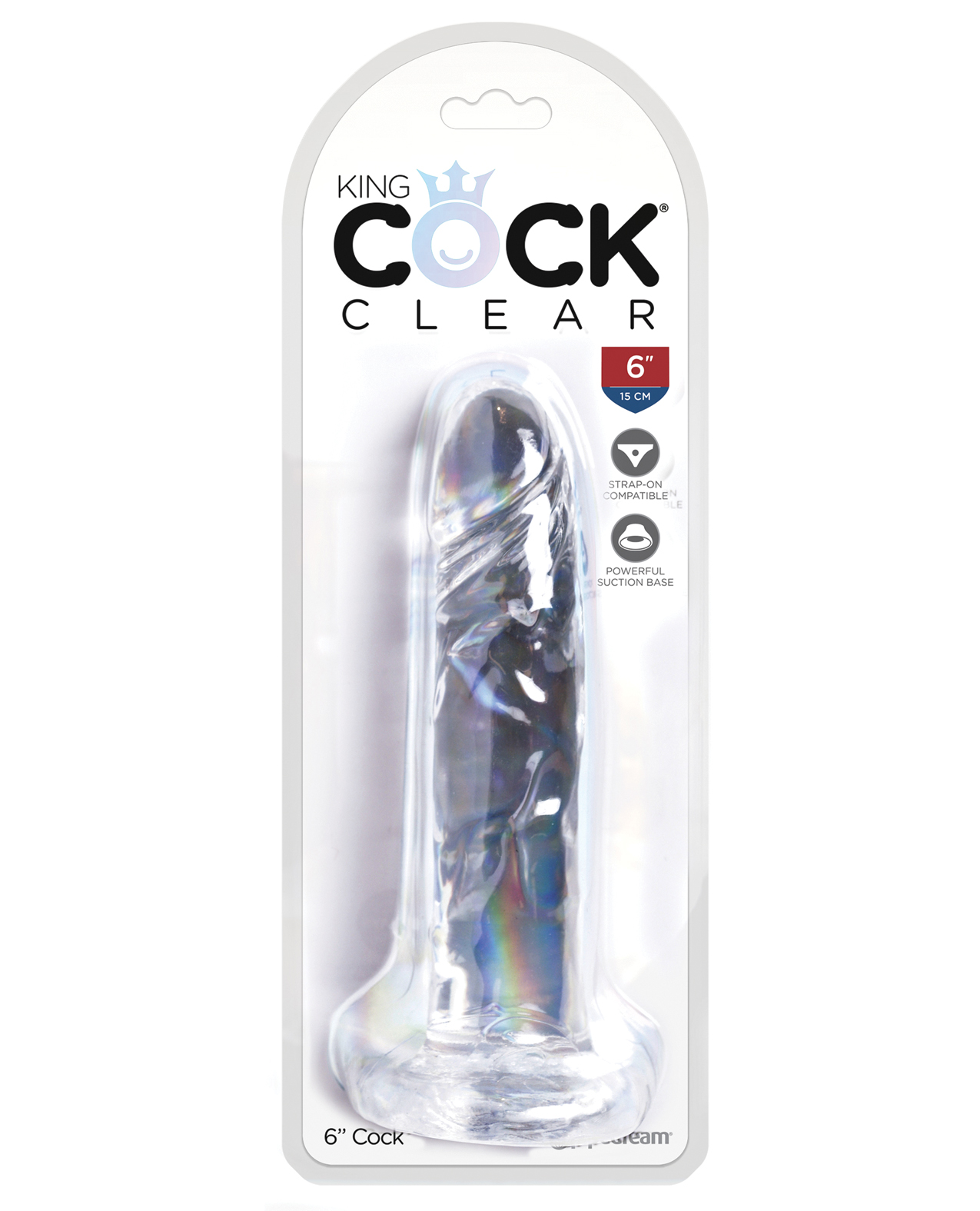 Shop King Cock Clear 6" Cock online