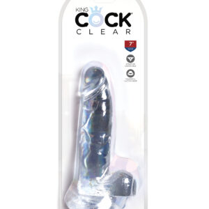 Shop King Cock Clear 7" Cock w/Balls online