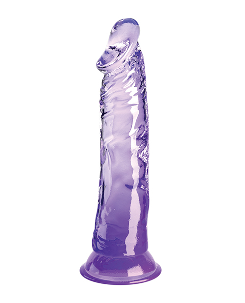 Order King Cock Clear 8" Cock - Purple online