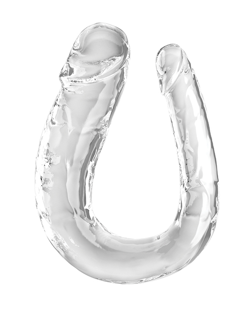 Order King Cock Clear Large Double Trouble Dildo - Clear online