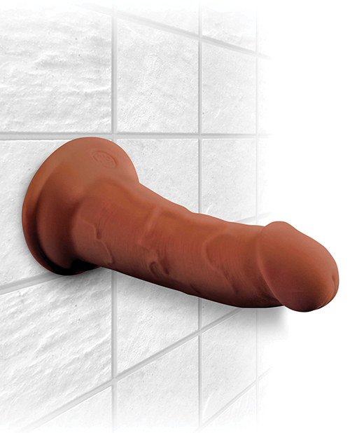 King Cock Plus 6" Triple Density Cock - Brown for sale
