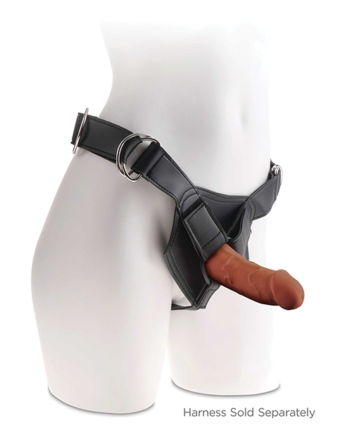 Shop King Cock Plus 6" Triple Density Cock - Brown