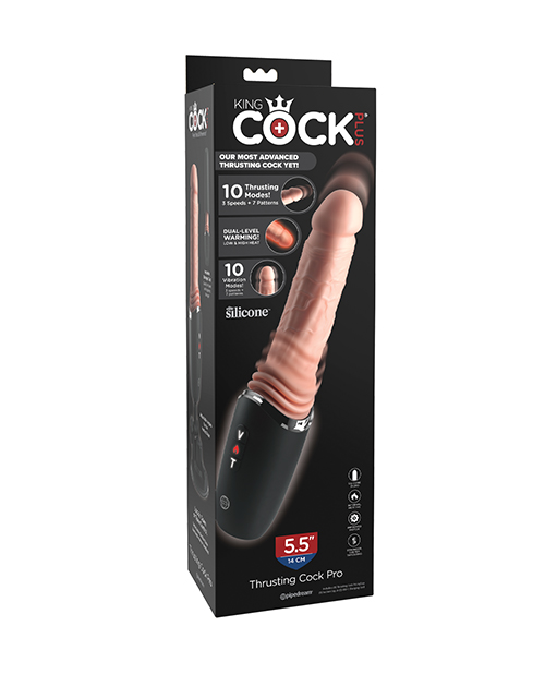 Shop King Cock Plus Thrusting Cock Pro - Light online